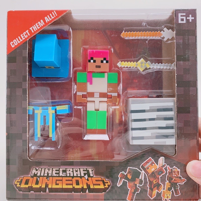 Bộ Đồ Chơi Mô Hình Nhân Vật Minecraft Dungeons-Lego Minecraft