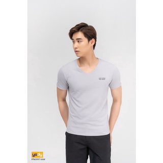 Áo phông nam cổ tim cotton trẻ trung và năng động - PPM3997