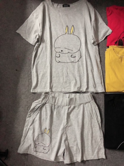 Bộ cotton mặc nhà