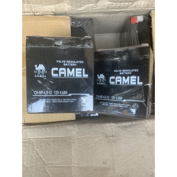 BÌNH ĐIỆN LOA KÉO CAMEL 12V4.5A