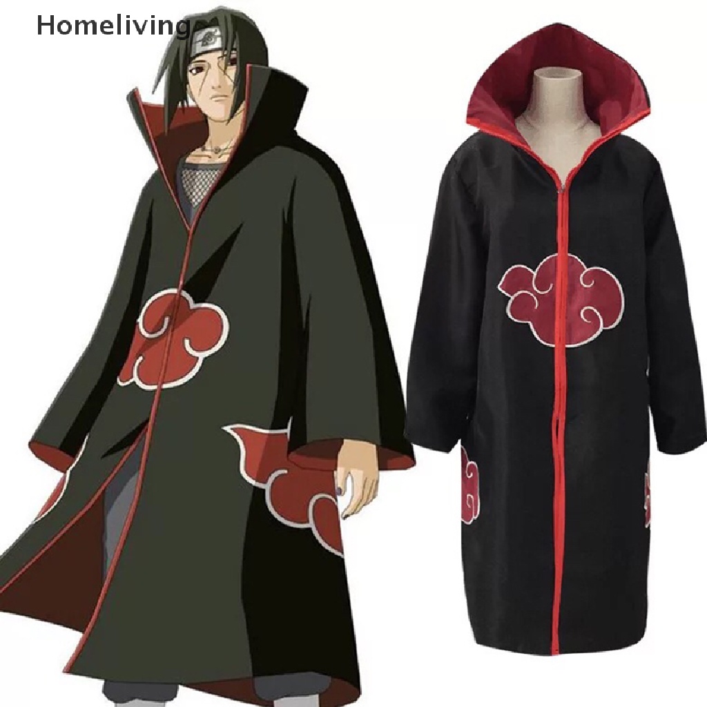 Áo Choàng Hóa Trang Nhân Vật Anime Akatsuki itachi Chất Lượng Cao
