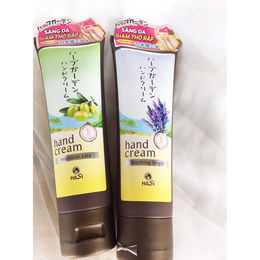Kem Dưỡng Tay Hasi Thảo Mộc Dưỡng Sáng Da Tay & Móng Hand & Nail Cream 80g
