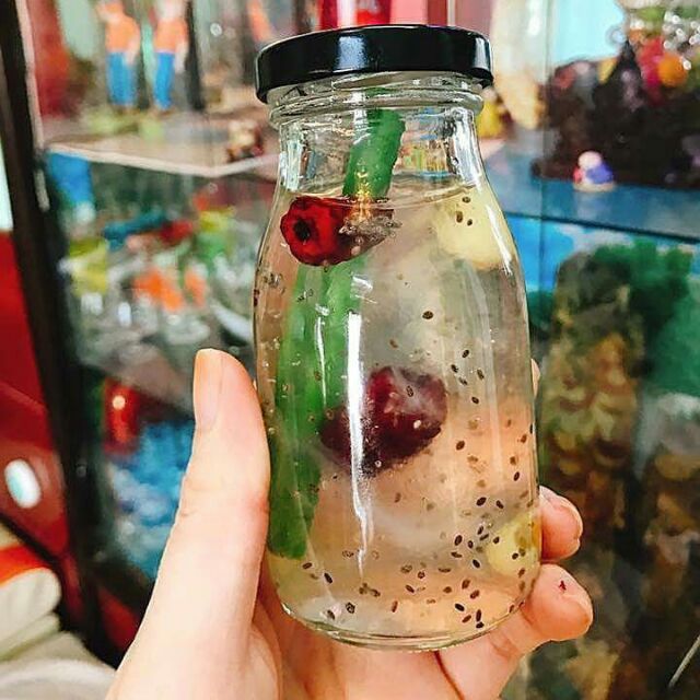 Chai thủy tinh đựng sữa 200ml
