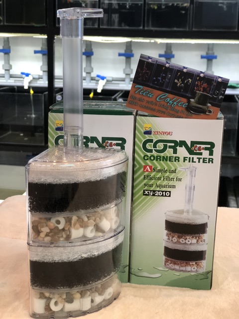 Lọc góc kiểu dáng đẹp Xy-2008 và Xy-2010, sử dụng tốt nhất cho hồ cá
