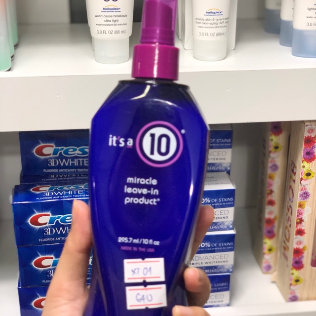 Xịt Dưỡng tóc chính hãng Mỹ It’s a 10 mircale leave-in product 250ml