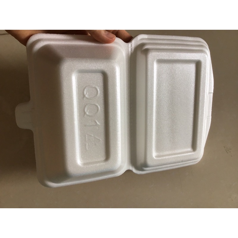 Hộp xốp đựng cơm đựng thực phẩm dùng một lần loại đẹp