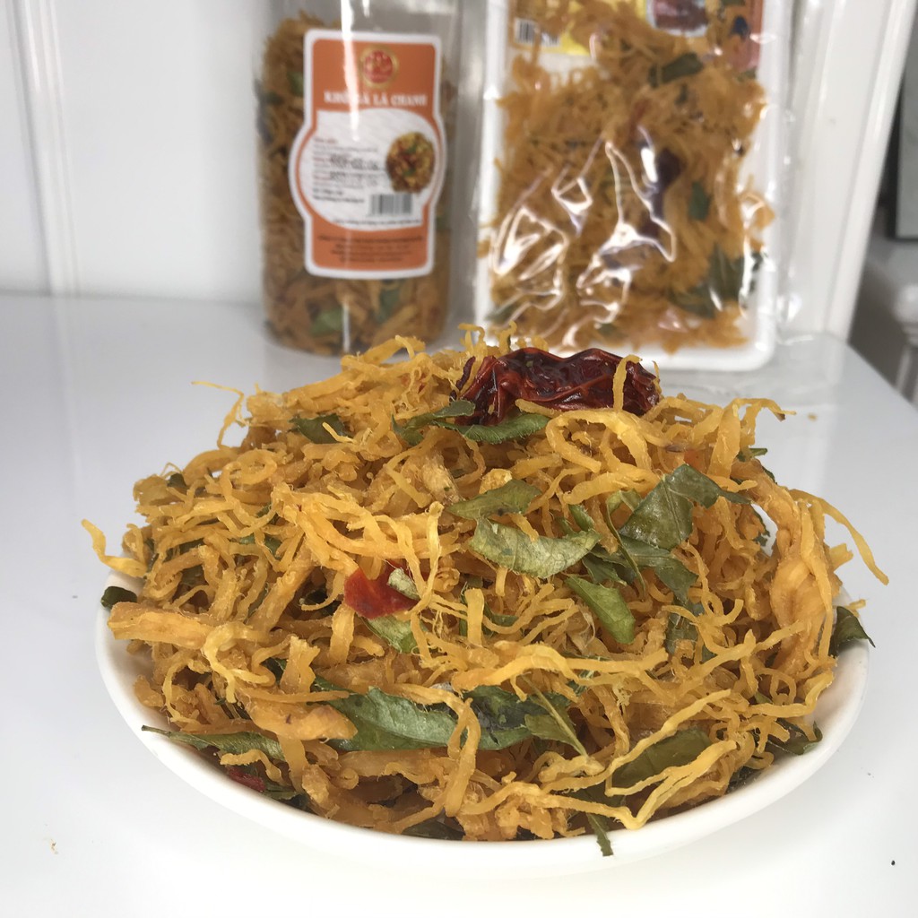 Khô gà lá chanh 20gr siêu ngon không bột đảm bảo vệ sinh an toàn thực phẩm - Đồ ăn vặt Tintin