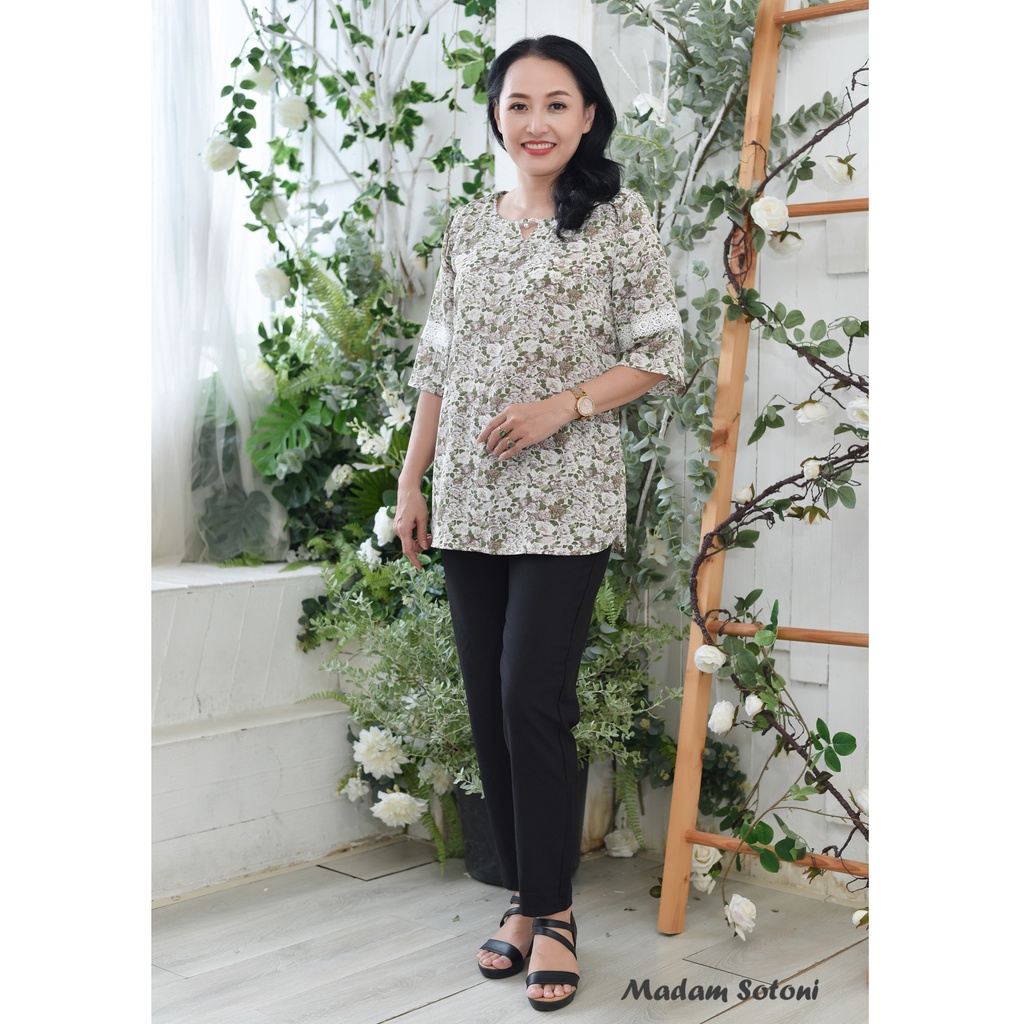 Madam Sotoni - Thời trang trung niên - Áo kiểu nữ trung niên - MGBX1006