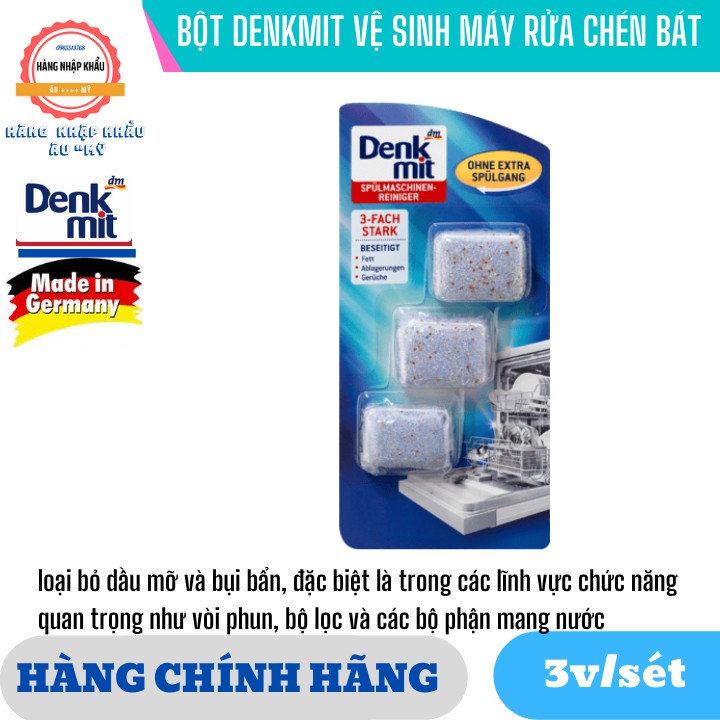 BỘT DENKMIT VỆ SINH MÁY RỬA CHÉN BÁT