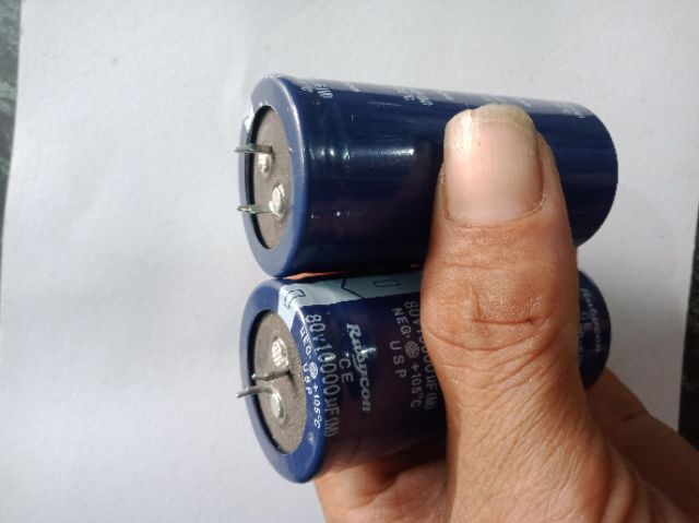 Tụ 80v 10.000uf 80k một cặp