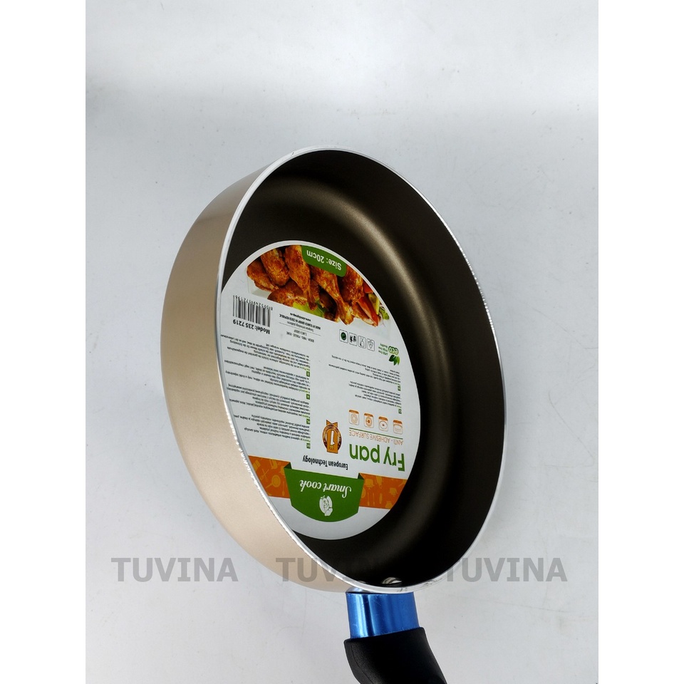 Chảo Chống Dính Đáy Từ Smartcook (Elmich) Size 16/18/20cm SM-7217 / SM-7218 / SM-7219 - Hàng Chính Hãng