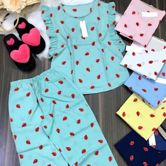 Đồ bộ lụa satin