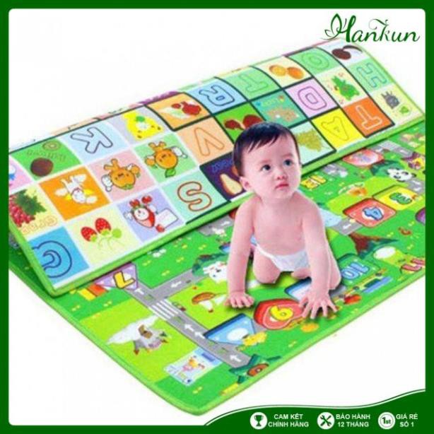 Thảm xốp maboshi 2 mặt cao cấp cho bé vừa học vừa chơi