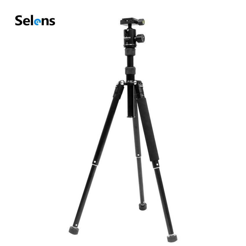 Gậy Ba Chân Selens T-170 Kèm Đầu Tròn Cho Máy Ảnh DSLR / Điện Thoại