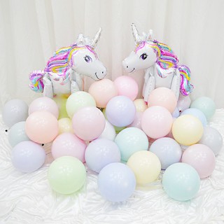 Set 30 quả bóng cao su màu Pastel