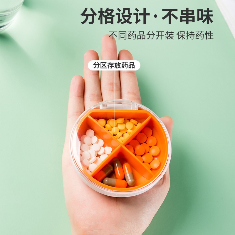 Hộp đựng thuốc chia đủ một tuần xách tay tiên lợi MÃ HT2