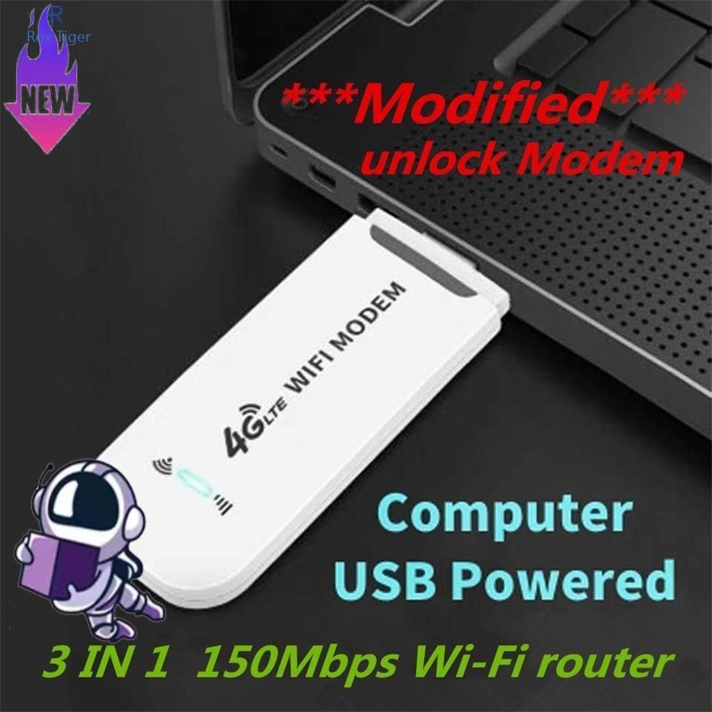 Unlocked 4G LTE WIFI Wireless USB Dongle Stick Mobile Broadband SIM Card Modem/Wireless WiFi USB Adapter As PC Laptop Desktop Dongle
