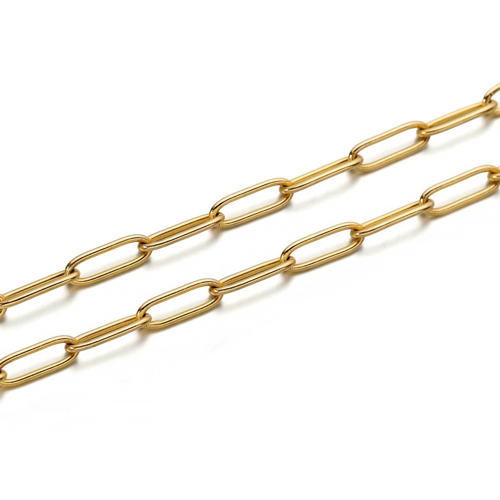 Dây chuyền mắt xích titan nữ không gỉ bền đẹp thời trang