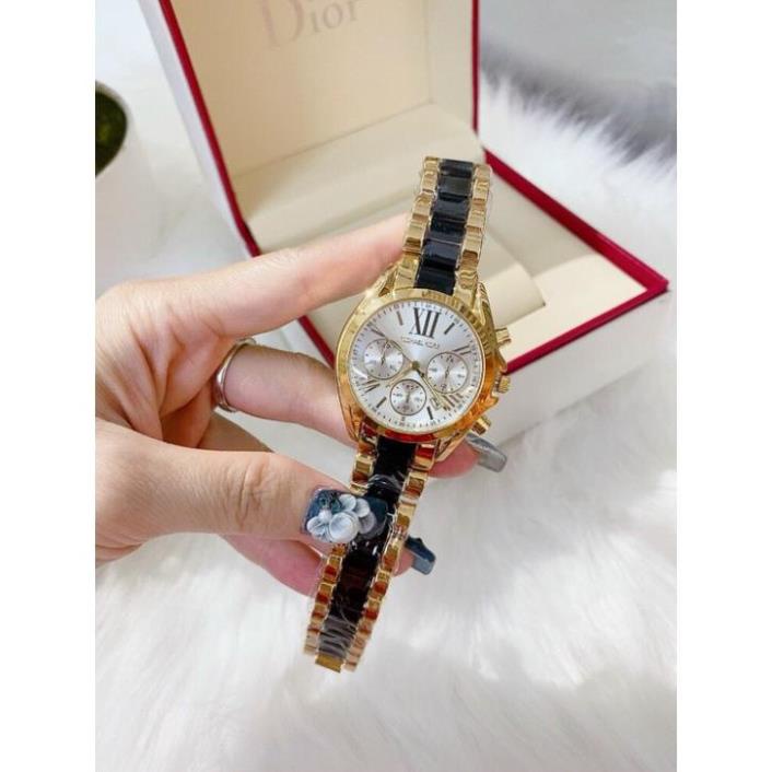 Đồng hồ Michael Kors nữ dây Pha sang trọng quý phái mã MK3344