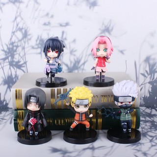 Mô hình Action figure Naruto & friends đế đen
