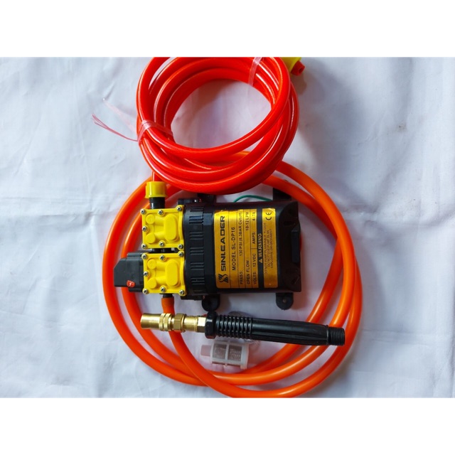 Bộ xịt rửa máy lạnh bơm đôi sinleader đôi chua nguon 7m dây 12mm , điều tốc , s úng xịt rửa máy lạnh . Lọc rác , cổ dê ,