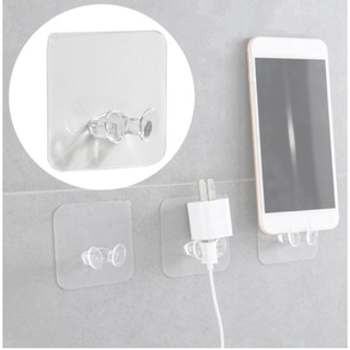 Móc dán tường trong suốt hình thú 2 chân