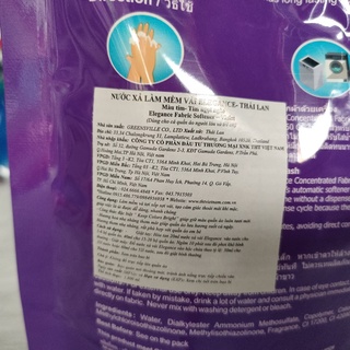 Nước xả vải Elegance Thái Lan Violet 1.8 lít