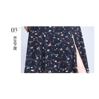 ĐẦM MAXI HOA HAI DÂY XẺ BÊN