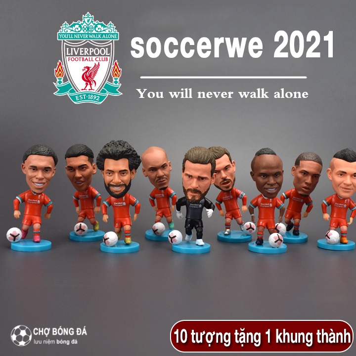 Mô hình tượng các cầu thủ 6,5cm Liverpool dành cho fan The Kop