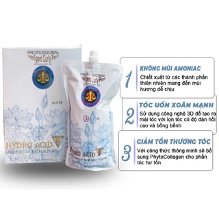 Uốn duỗi hydro acid tnt, cặp uốn tóc tnt thông minh không quan tâm mềm hóa chính hãng công ty mp tnt việt nam 1000ml
