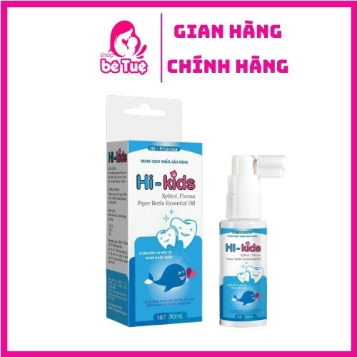 Xịt răng miệng Hi - kids chăm sóc và bảo vệ răng chắc khỏe
