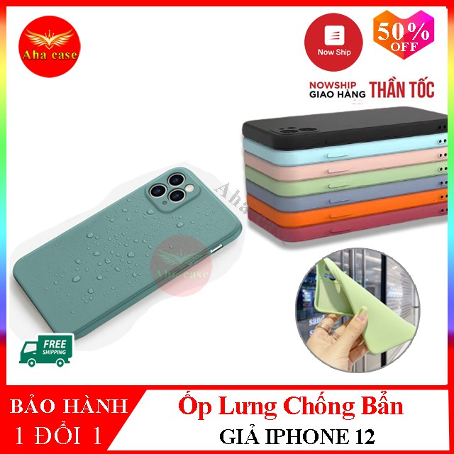 Ốp lưng iphone - Ốp chống bẩn kiểu dáng iphone 12 dành cho ip 6/6s/6plus/6splus/7/7plus/8/8plus/x/xs/xsmax/11/11 pro max