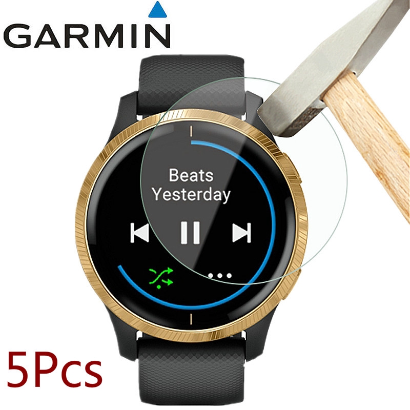 Set 5 phim bảo vệ màn hình HD chống trầy xước cho Garmin Venu Vivoactive 4 Vivoactive 4s Vivomove