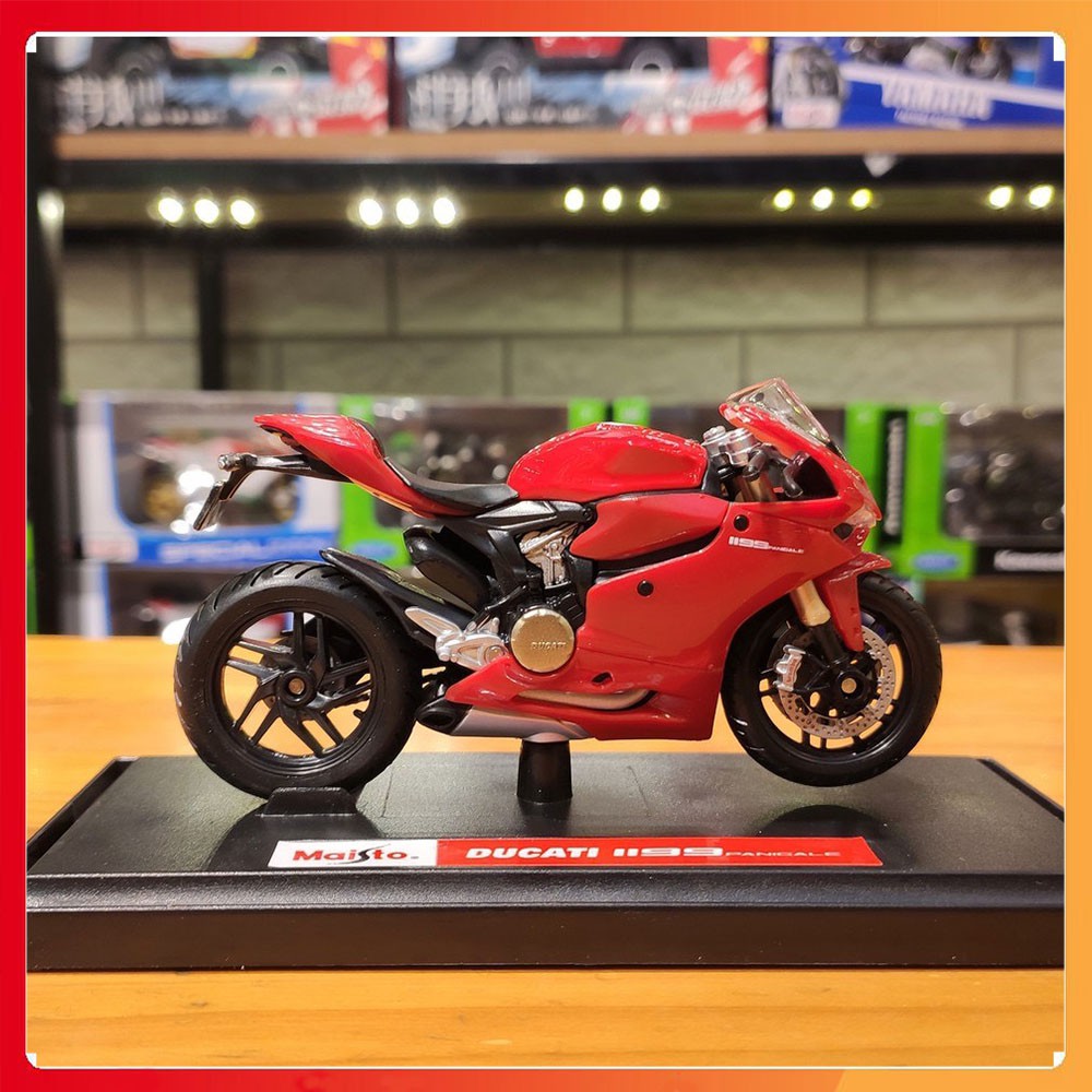 Xe mô hình Ducati 1199 Panigale tỉ lệ 1:18 hãng Maisto