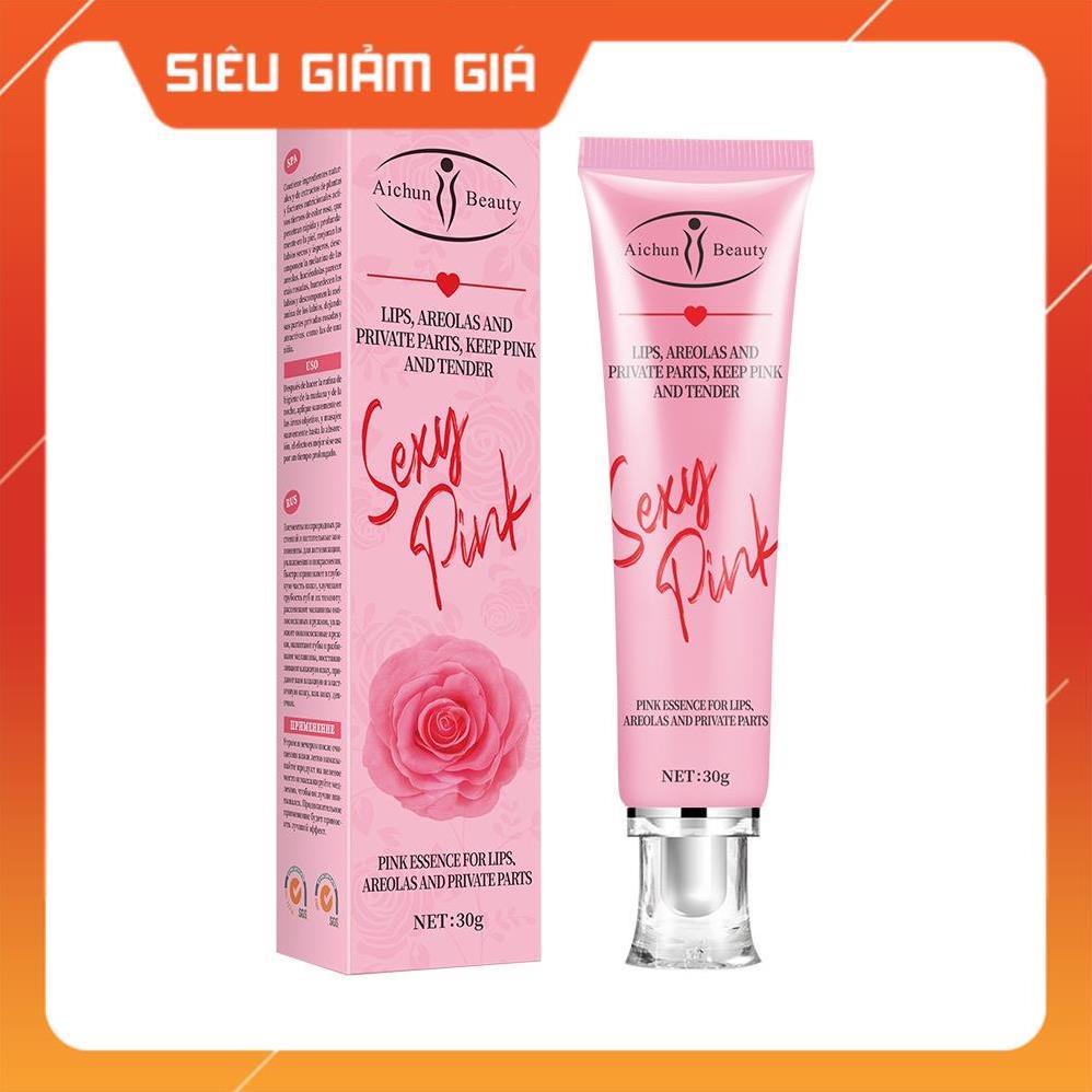 Kem chống thâm môi, làm hồng nhũ hoa vùng kín Sexy Pink Aichun Beauty 30G