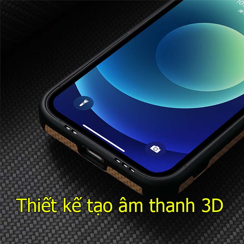 Ốp da bảo vệ cam Magsafe iPhone 14 pro max kèm khe để thẻ