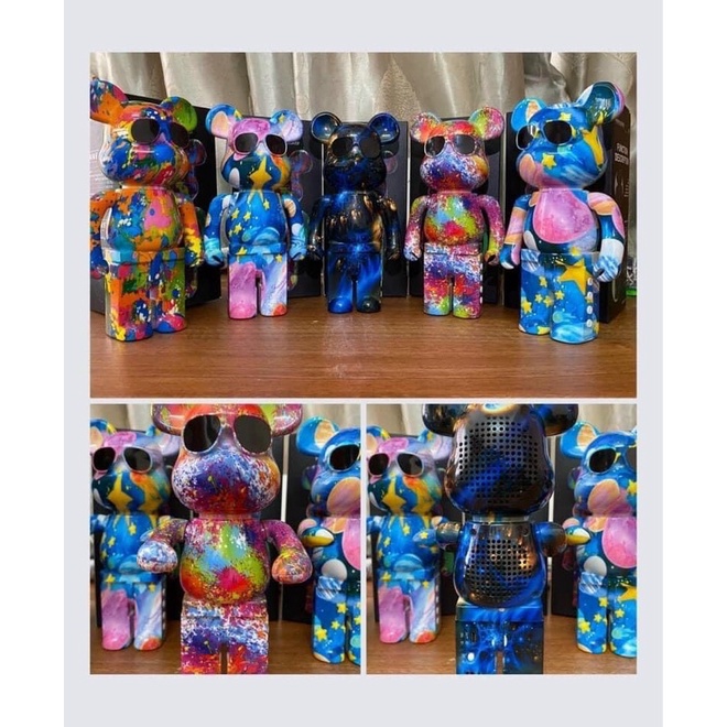 Loa bluetooth mô hình gấu Bearbrick hottrend âm hay, bass chuẩn