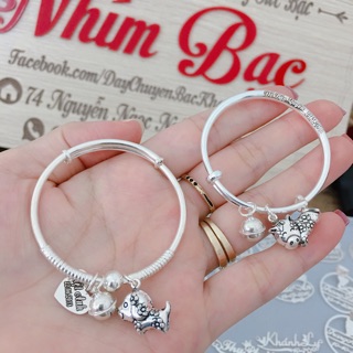 Lắc bạc nguyên chất cho bé