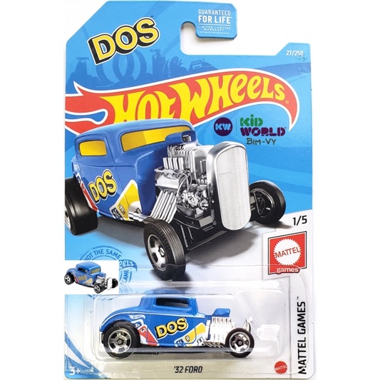 Xe mô hình Hot Wheels basic DOS '32 Ford GTB50.