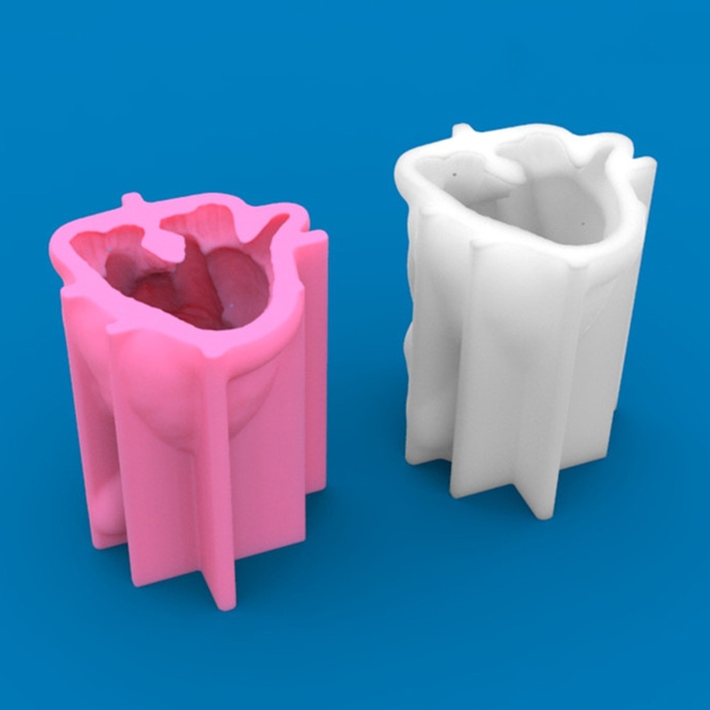 Khuôn Silicone Hình Mèo Dùng Làm Xà Phòng / Đất Sét DIY