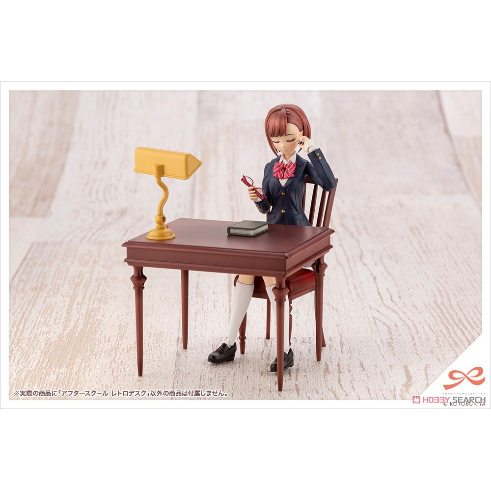 Mô Hình Lắp Ráp Phụ Kiện Sousai Shojo Teien After School Retro Desk