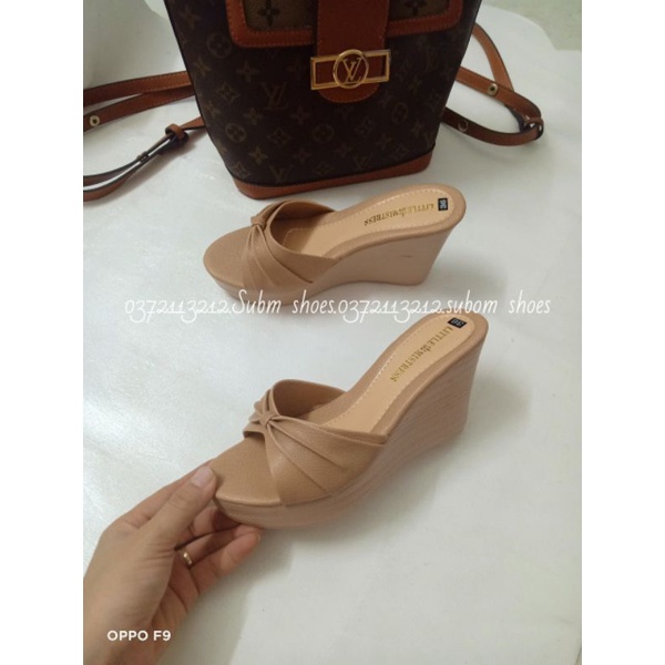 Sandal không hậu 9p đế xuồng