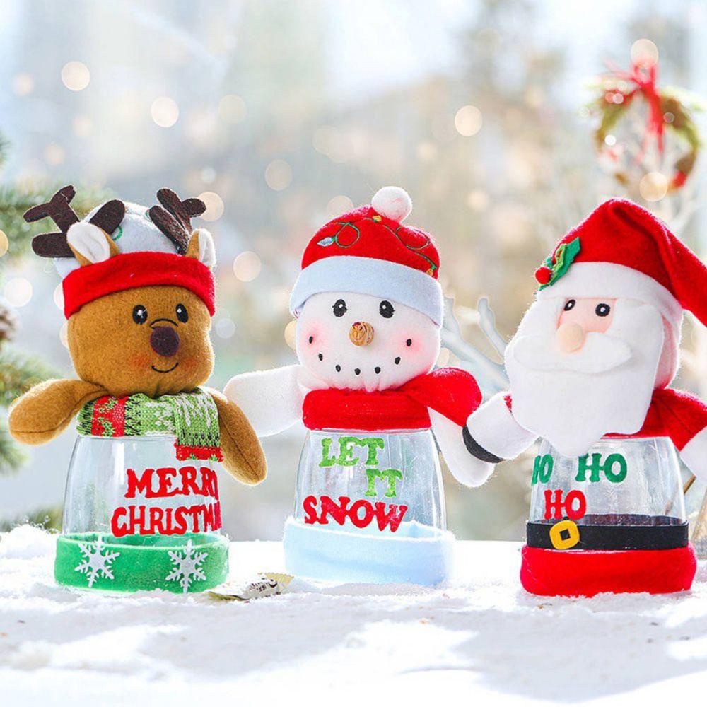 CHOOKEY Hũ Đựng Kẹo Giáng Sinh Dễ Thương