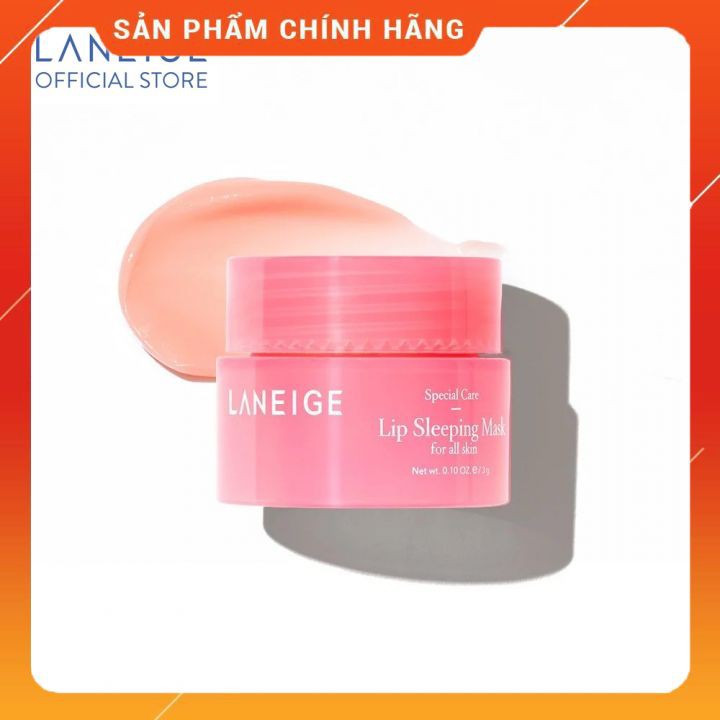 Mặt nạ ủ môi Laneige Mini chính hãng Hàn Quốc 𝐍𝐄𝐖 son ủ dưỡng môi, mặt nạ môi hộp 3 gam