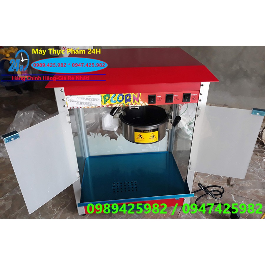 Nồi rang ngô dùng cho máy bắp rang bơ điện tủ kính