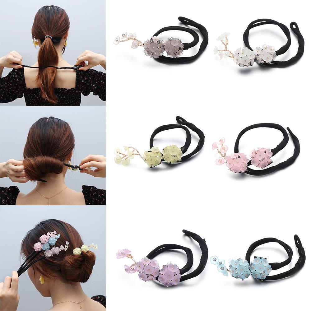 Kẹp Tóc Đính Đá Nhân Tạo Handmade Thời Trang Thanh Lịch