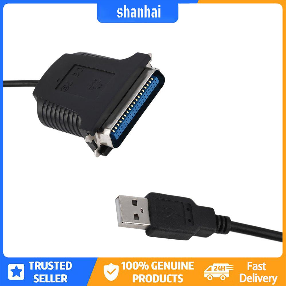Dây Cáp Chuyển Đổi Usb Sang Parallel Port Lpt1 36 Pins Ieee 1284 Cho Máy In