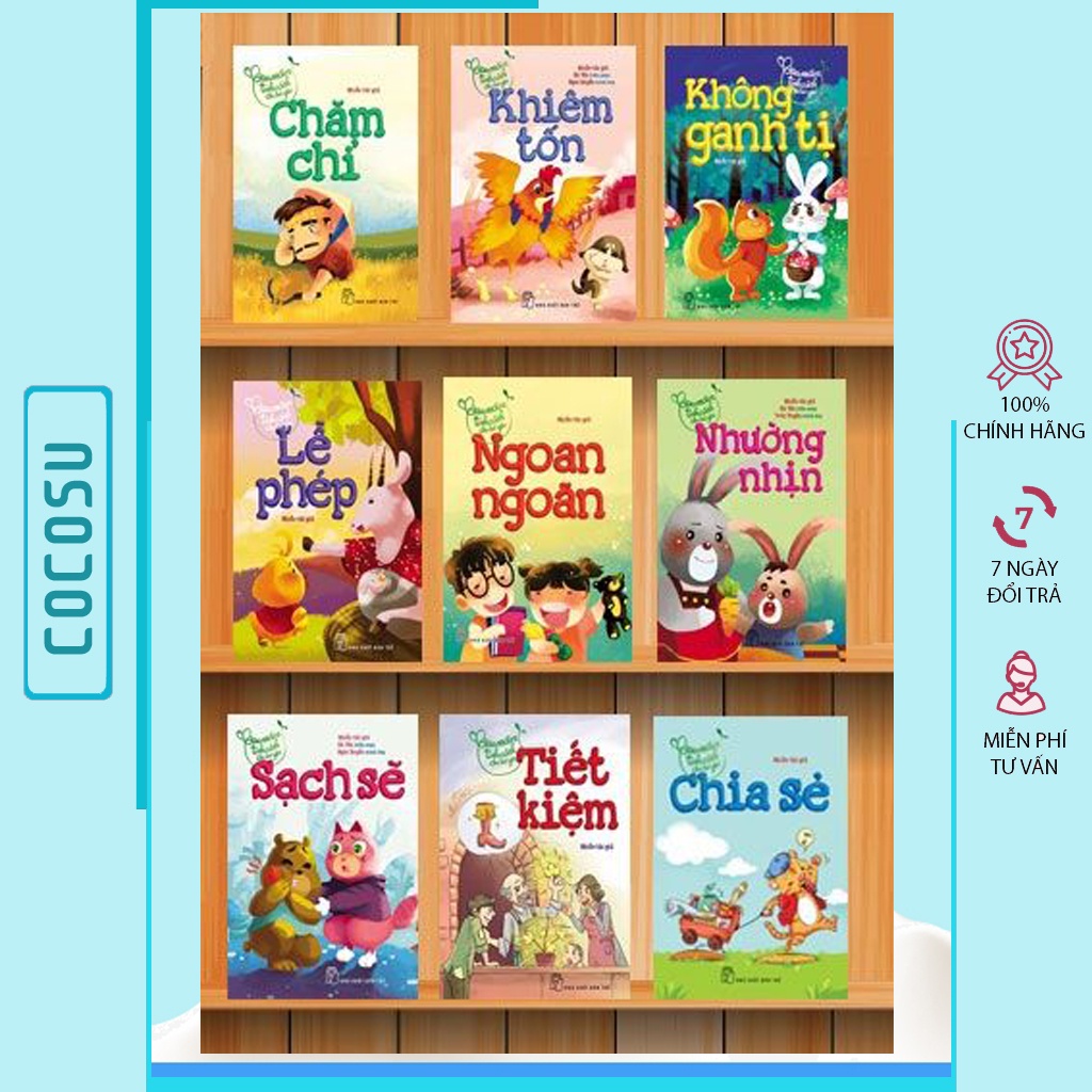 Sách cho bé 2 tuổi học liệu gieo mầm tính cách giúp phát triển ngôn ngữ hình thành những tính cách tốt