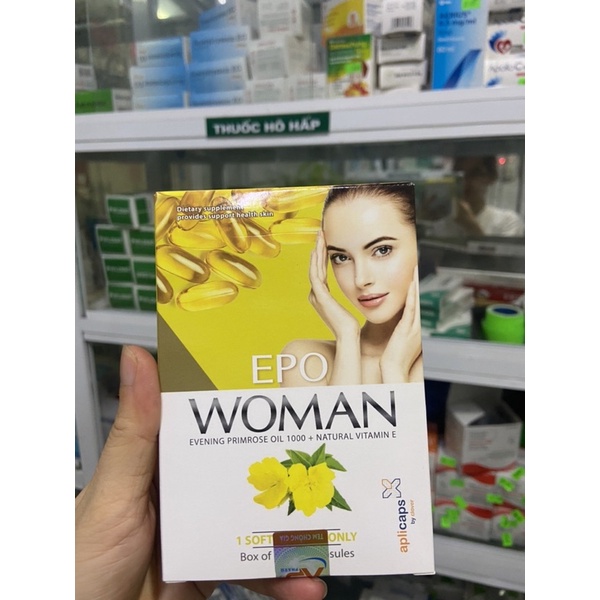 [Chính Hãng]Tinh dầu hoa anh thảo EPO WOMAN-Hỗ trợ làm đẹp da,giảm mụn,mờ thâm, cân bằng nội tiết tố