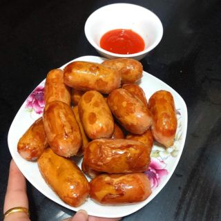 xúc xích bi bình Minh ngon ngon